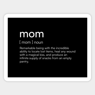 Funny Mom Definition Magnet